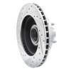 631-54130R Drilled/Slotted Brake Rotor [Silver], 1994-2003 Ford/Lincoln/Mercury/Mazda, Position: Front Right - image 4