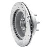 631-54135L Drilled/Slotted Brake Rotor [Silver], 1995-2004 Ford/Lincoln/Mercury/Mazda, Position: Front Left - image 4
