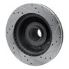 631-54136L Drilled/Slotted Brake Rotor [Silver], 1995-2007 Ford/Lincoln/Mercury/Mazda, Position: Front Left - image 4