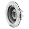 631-54136R Drilled/Slotted Brake Rotor [Silver], 1995-2007 Ford/Lincoln/Mercury/Mazda, Position: Front Right - image 4