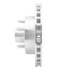 631-54138L Drilled/Slotted Brake Rotor [Silver], 1995-1997 Ford/Lincoln/Mercury/Mazda, Position: Front Left - image 3