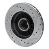 631-54139L Drilled/Slotted Brake Rotor [Silver], 1995-1997 Ford/Lincoln/Mercury/Mazda, Position: Front Left - image 4