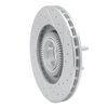 631-54140L Drilled/Slotted Brake Rotor [Silver], 1995-1997 Ford/Lincoln/Mercury/Mazda, Position: Front Left - image 4