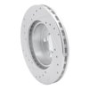 631-54144R Drilled/Slotted Brake Rotor [Silver], 1995-2002 Ford/Lincoln/Mercury/Mazda, Position: Front Right - image 4