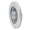 631-54146R Drilled/Slotted Brake Rotor [Silver], 1997-1999 Ford/Lincoln/Mercury/Mazda, Position: Front Right - image 4
