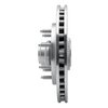 631-54150L Drilled/Slotted Brake Rotor [Silver], 1997-2004 Ford/Lincoln/Mercury/Mazda, Position: Front Left - image 3