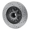 631-54150L Drilled/Slotted Brake Rotor [Silver], 1997-2004 Ford/Lincoln/Mercury/Mazda, Position: Front Left - image 4