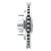 631-54153L Drilled/Slotted Brake Rotor [Silver], 1997-2000 Ford/Lincoln/Mercury/Mazda, Position: Front Left - image 3