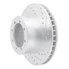631-54154R Drilled/Slotted Brake Rotor [Silver], 1996-2007 Ford/Lincoln/Mercury/Mazda, Position: Rr Right,Rear Right - image 2