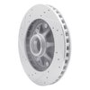 631-54155R Drilled/Slotted Brake Rotor [Silver], 1997-2002 Ford/Lincoln/Mercury/Mazda, Position: Front Right - image 4