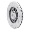 631-54156R Drilled/Slotted Brake Rotor [Silver], 1995-1997 Ford/Lincoln/Mercury/Mazda, Position: Front Right - image 4