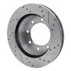 631-54157L Drilled/Slotted Brake Rotor [Silver], 1999-1999 Ford/Lincoln/Mercury/Mazda, Position: Front Left - image 4