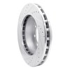 631-54158R Drilled/Slotted Brake Rotor [Silver], 1999-2001 Ford/Lincoln/Mercury/Mazda, Position: Fr Right,Front Right - image 4