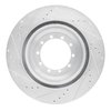 631-54159R Drilled/Slotted Brake Rotor [Silver], 1988-2019 Ford/Lincoln/Mercury/Mazda, Position: Fr Right,Front Right,Rear Right - image 3