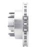 631-54162R Drilled/Slotted Brake Rotor [Silver], 1999-2002 Ford/Lincoln/Mercury/Mazda, Position: Front Right - image 3