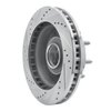631-54163R Drilled/Slotted Brake Rotor [Silver], 1999-2002 Ford/Lincoln/Mercury/Mazda, Position: Front Right - image 4