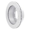 631-54167R Drilled/Slotted Brake Rotor [Silver], 1999-2007 Ford/Lincoln/Mercury/Mazda, Position: Rear Right - image 4