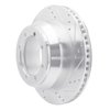 631-54168R Drilled/Slotted Brake Rotor [Silver], 1999-2007 Ford/Lincoln/Mercury/Mazda, Position: Rear Right - image 2