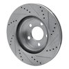 631-54171L Drilled/Slotted Brake Rotor [Silver], 2001-2011 Ford/Lincoln/Mercury/Mazda, Position: Front Left - image 4