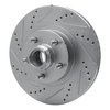 631-54172L Drilled/Slotted Brake Rotor [Silver], 2001-2005 Ford/Lincoln/Mercury/Mazda, Position: Front Left - image 2