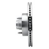 631-54172L Drilled/Slotted Brake Rotor [Silver], 2001-2005 Ford/Lincoln/Mercury/Mazda, Position: Front Left - image 3
