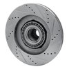 631-54172L Drilled/Slotted Brake Rotor [Silver], 2001-2005 Ford/Lincoln/Mercury/Mazda, Position: Front Left - image 4