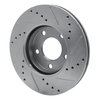 631-54177L Drilled/Slotted Brake Rotor [Silver], 2001-2007 Ford/Lincoln/Mercury/Mazda, Position: Front Left - image 4