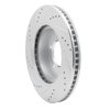 631-54179R Drilled/Slotted Brake Rotor [Silver], 2002-2005 Ford/Lincoln/Mercury/Mazda, Position: Front Right - image 4