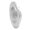631-54182L Drilled/Slotted Brake Rotor [Silver], 2003-2005 Ford/Lincoln/Mercury/Mazda, Position: Rear Left - image 4