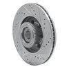 631-54184L Drilled/Slotted Brake Rotor [Silver], 2004-2008 Ford/Lincoln/Mercury/Mazda, Position: Front Left - image 4