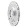 631-54187R Drilled/Slotted Brake Rotor [Silver], 2004-2008 Ford/Lincoln/Mercury/Mazda, Position: Front Right - image 2