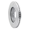 631-54187R Drilled/Slotted Brake Rotor [Silver], 2004-2008 Ford/Lincoln/Mercury/Mazda, Position: Front Right - image 4