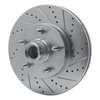 631-54191R Drilled/Slotted Brake Rotor [Silver], 2004-2006 Ford/Lincoln/Mercury/Mazda, Position: Front Right - image 2