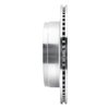 631-54192L Drilled/Slotted Brake Rotor [Silver], 2004-2006 Ford/Lincoln/Mercury/Mazda, Position: Rear Left - image 3