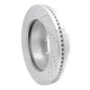 631-54196R Drilled/Slotted Brake Rotor [Silver], 2005-2012 Ford/Lincoln/Mercury/Mazda, Position: Fr Right,Front Right - image 4