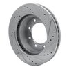 631-54198L Drilled/Slotted Brake Rotor [Silver], 2005-2012 Ford/Lincoln/Mercury/Mazda, Position: Front Left - image 4