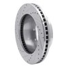 631-54198R Drilled/Slotted Brake Rotor [Silver], 2005-2012 Ford/Lincoln/Mercury/Mazda, Position: Front Right - image 4