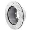 631-54199R Drilled/Slotted Brake Rotor [Silver], 2005-2012 Ford/Lincoln/Mercury/Mazda, Position: Rear Right - image 4