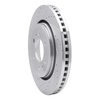 631-54204L Drilled/Slotted Brake Rotor [Silver], 2007-2021 Ford/Lincoln/Mercury/Mazda, Position: Front Left - image 2