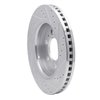 631-54204L Drilled/Slotted Brake Rotor [Silver], 2007-2021 Ford/Lincoln/Mercury/Mazda, Position: Front Left - image 4