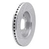 631-54204R Drilled/Slotted Brake Rotor [Silver], 2007-2021 Ford/Lincoln/Mercury/Mazda, Position: Front Right - image 4