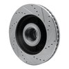 631-54206L Drilled/Slotted Brake Rotor [Silver], 2006-2012 Ford/Lincoln/Mercury/Mazda, Position: Front Left - image 4