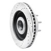 631-54206R Drilled/Slotted Brake Rotor [Silver], 2006-2012 Ford/Lincoln/Mercury/Mazda, Position: Front Right - image 4
