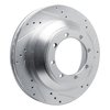631-54210R Drilled/Slotted Brake Rotor [Silver], Fits Select Ford/Lincoln/Mercury/Mazda, Position: Rear Right - image 2