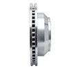 631-54210R Drilled/Slotted Brake Rotor [Silver], Fits Select Ford/Lincoln/Mercury/Mazda, Position: Rear Right - image 3
