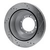 631-54212L Drilled/Slotted Brake Rotor [Silver], Fits Select Ford/Lincoln/Mercury/Mazda, Position: Rear Left,Rr Left - image 4