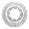 631-54212R Drilled/Slotted Brake Rotor [Silver], Fits Select Ford/Lincoln/Mercury/Mazda, Position: Rear Right,Rr Right