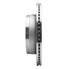 631-54218L Drilled/Slotted Brake Rotor [Silver], 2012-2014 Ford/Lincoln/Mercury/Mazda, Position: Rear Left - image 3