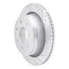631-54218R Drilled/Slotted Brake Rotor [Silver], 2012-2014 Ford/Lincoln/Mercury/Mazda, Position: Rear Right - image 2