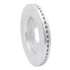 631-54219R Drilled/Slotted Brake Rotor [Silver], 2010-2014 Ford/Lincoln/Mercury/Mazda, Position: Front Right - image 4
